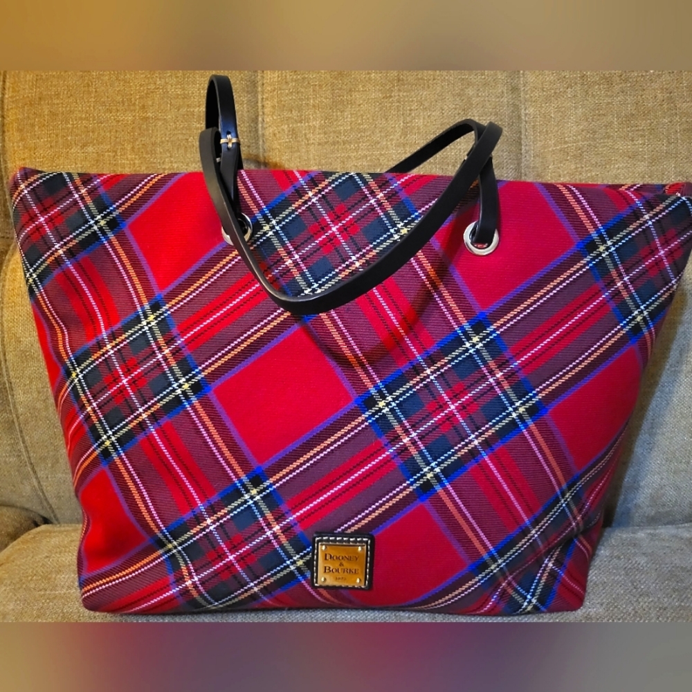 Dooney & Bourke Plaid Tote bag